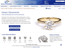 Tablet Screenshot of israel-diamonds.com